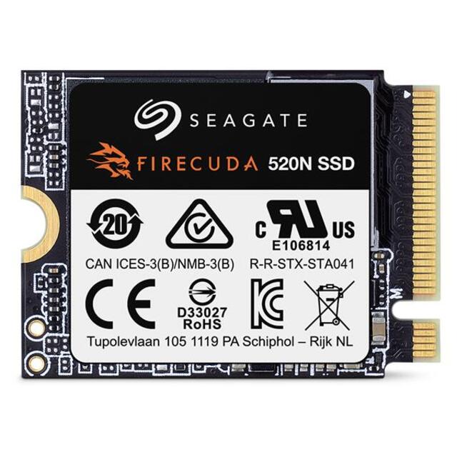 Диск SSD Seagate FireCuda 520N 1TB M.2 2230 NVMe PCIe 4.0 - ZP1024GV3A002