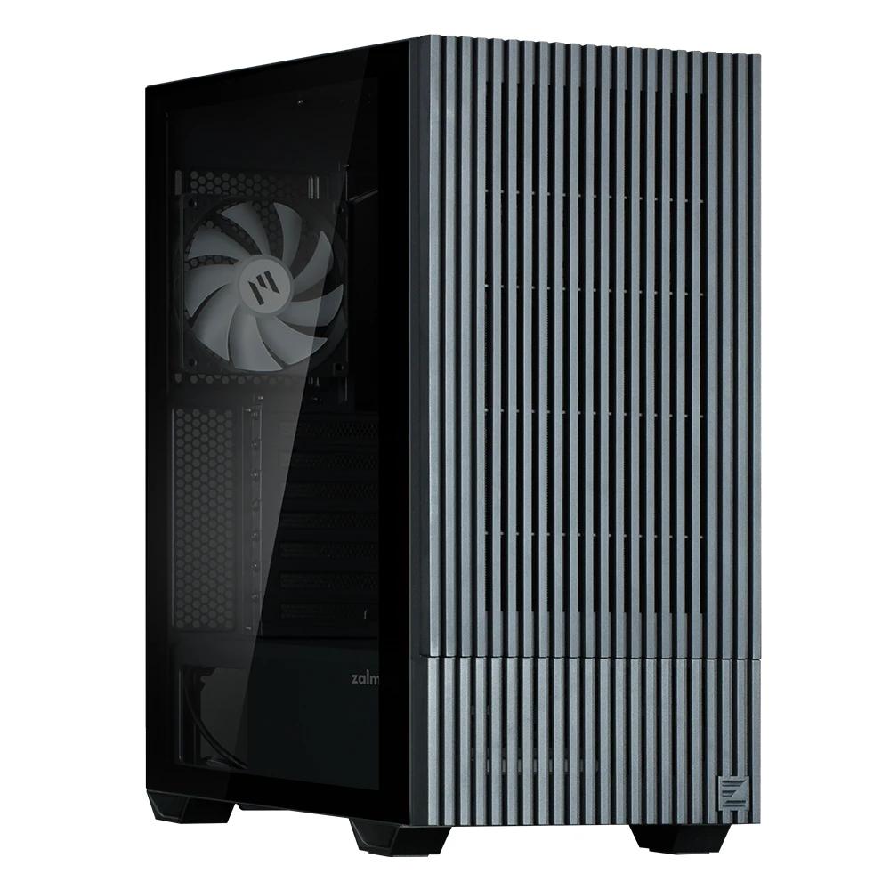 Кутия Zalman Z10 DS 15.6 FHD Display Mid-Tower, Tempered Glass - Черна