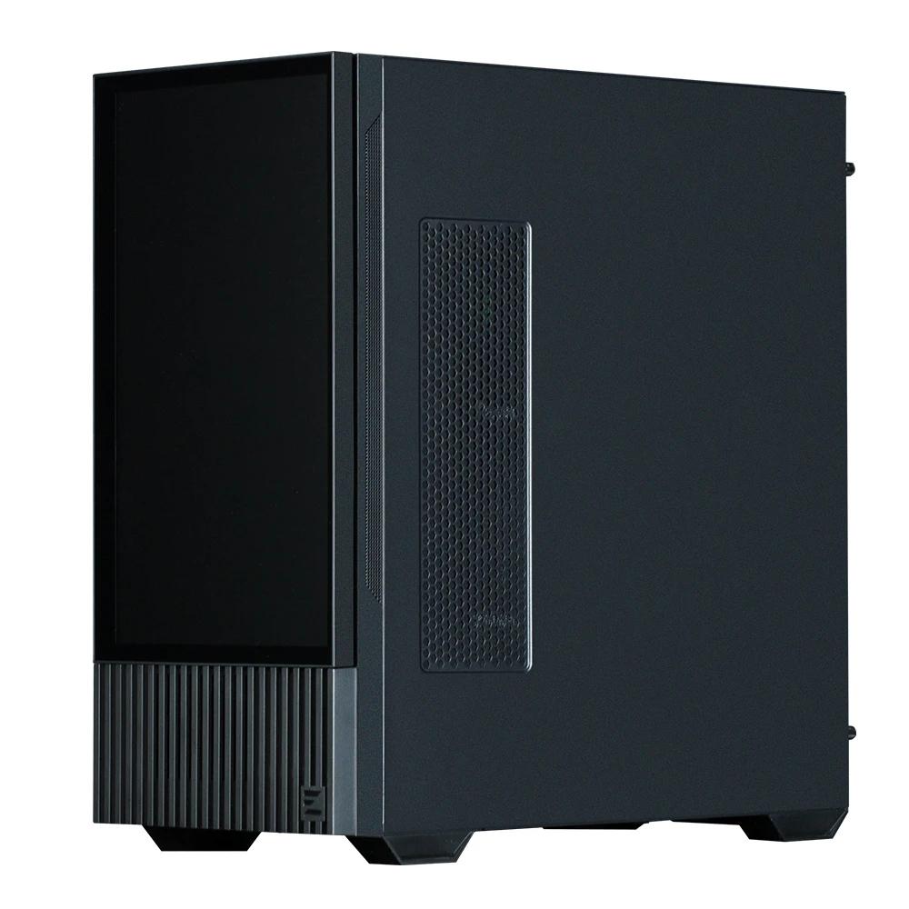 Кутия Zalman Z10 DS 15.6 FHD Display Mid-Tower, Tempered Glass - Черна