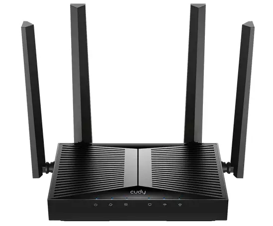 Безжичен рутер Cudy WR3600H, 1× 2.5GbE, 4× GbE, 2882 Mbps + 688 Mbps, 3.6 Gbps, Dual-Band Wi-Fi 7 ,  VPN Server and Client, 10/100/1000