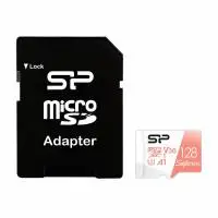 Карта памет Silicon Power Superior 128GB, microSDXC, Class 10, SD Adapter