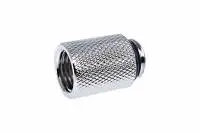 Удължител Alphacool Eiszapfen, 20 mm, G1/4 външна към G1/4 вътрешна резба, Сребрист