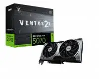Видео карта MSI GeForce RTX 5070 12G VENTUS 2X OC