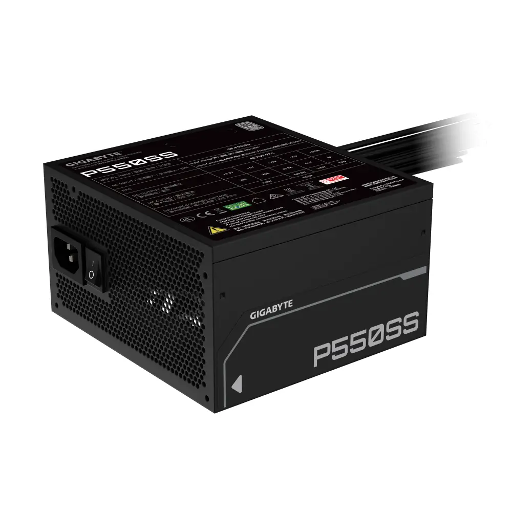 Захранване Gigabyte P550SS 550W 80 Plus Silver ATX 3.1 PSU