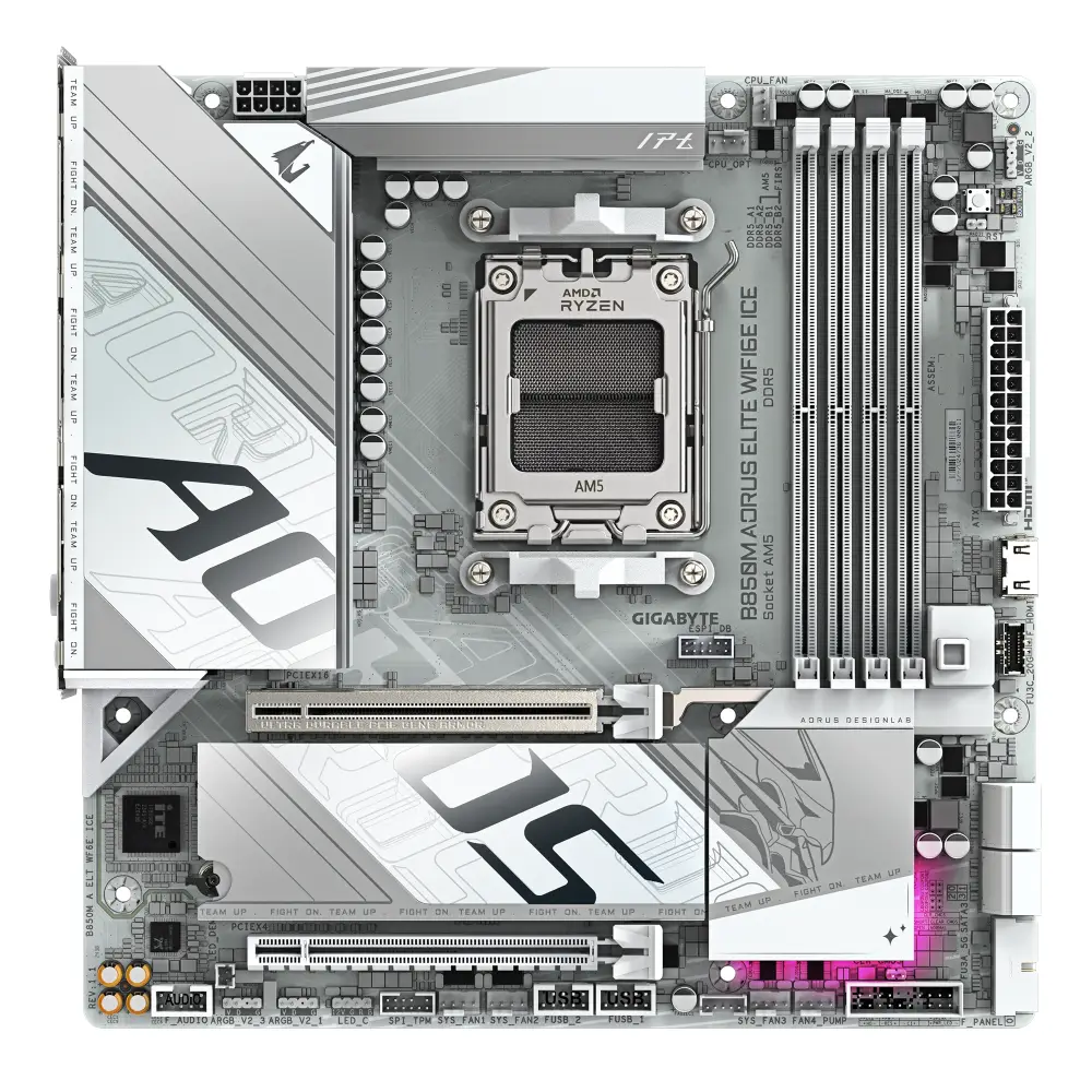 Дънна платка Gigabyte B850M AORUS ELITE WIF6E ICE