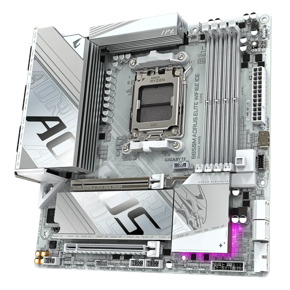 Дънна платка Gigabyte B850M AORUS ELITE WIF6E ICE