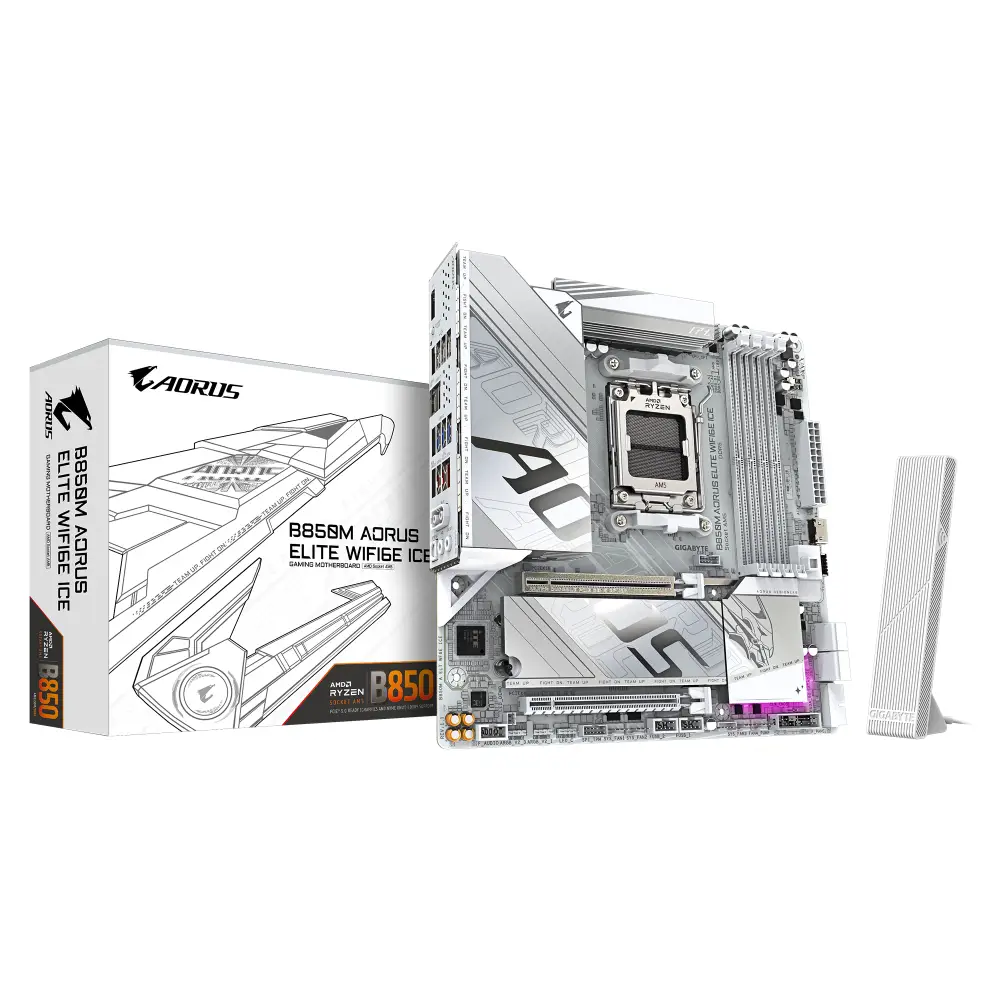 Дънна платка Gigabyte B850M AORUS ELITE WIF6E ICE 