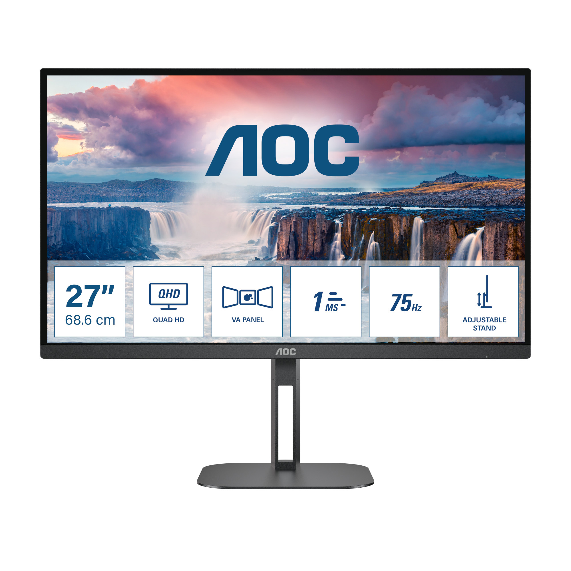 Moniteur AOC Q27V5N/BK
