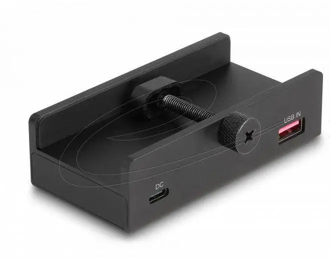 Външен USB Хъб, 3-порта, 5 Gbps, 2 x USB-A, 1 x USB-C, четец на карти с 2 слота
