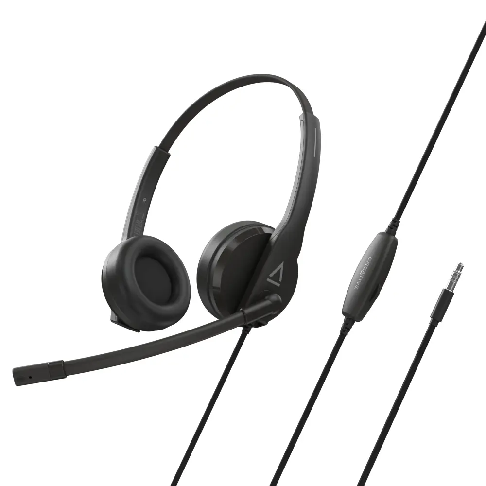 Слушалки с микрофон Creative HS-230 - USB Адаптер