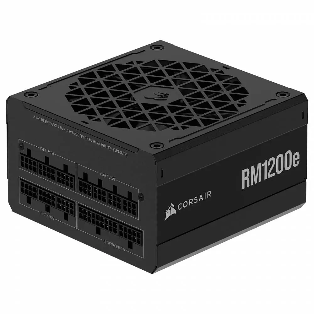 Τροφοδοτικό Corsair RM1200e (2025) 1200W 80 Plus Gold ATX 3.1, PCIe 5.1 Fully Modular PSU - CP-9020258-EU