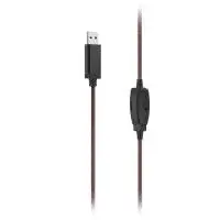 HAMA Слушалки с микрофон HS-USB400 V2, черно