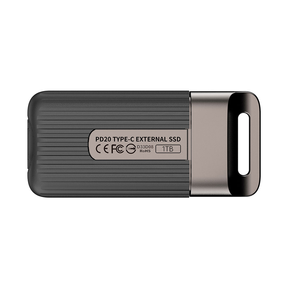 Външен диск Team Group PD20 Mini External SSD 1TB USB 3.2 Type-C - TPSEG5001T0C102