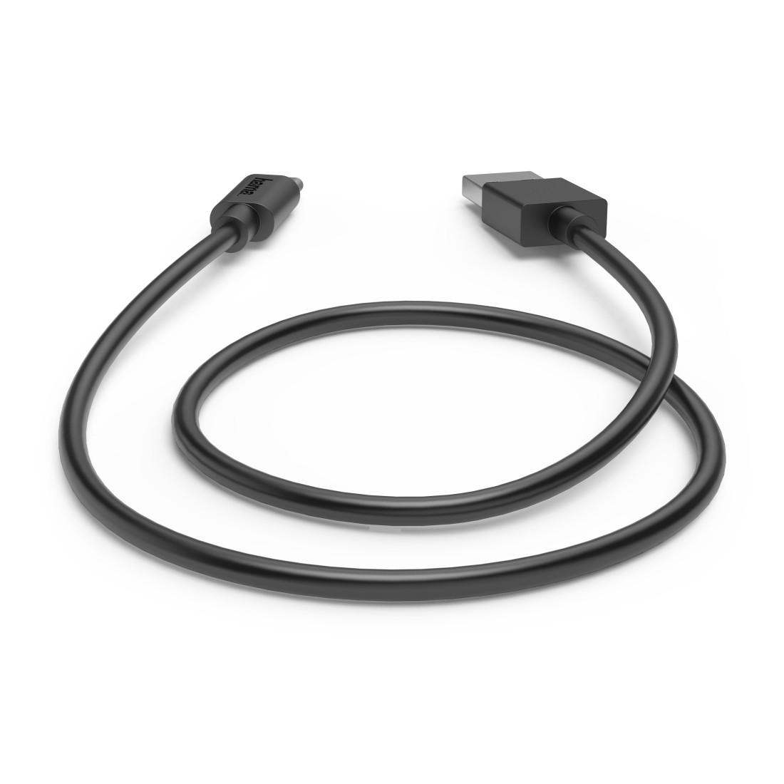 HAMA Кабель USB-C - USB A, 0,5 м, 480Мbit/ 3А, черный
