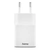 HAMA Бързо мини Gan зарядно, 30 W, 1x USB-C, 1x USB-A, PD, бял