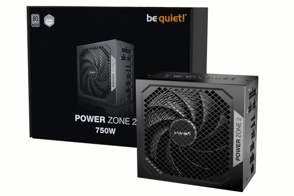 Захранване be quiet! POWER ZONE 2 750W 80 Plus Platinum ATX 3.1 PSU - BP006EU