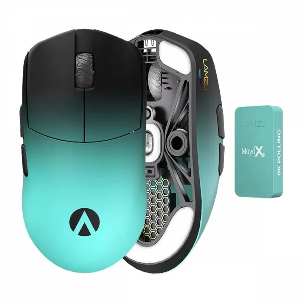 Lamzu професионална геймърска мишка MAYA X 8K - Wireless Gaming Mouse - Aimlabs Edition