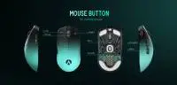 Lamzu професионална геймърска мишка MAYA X 8K - Wireless Gaming Mouse - Aimlabs Edition
