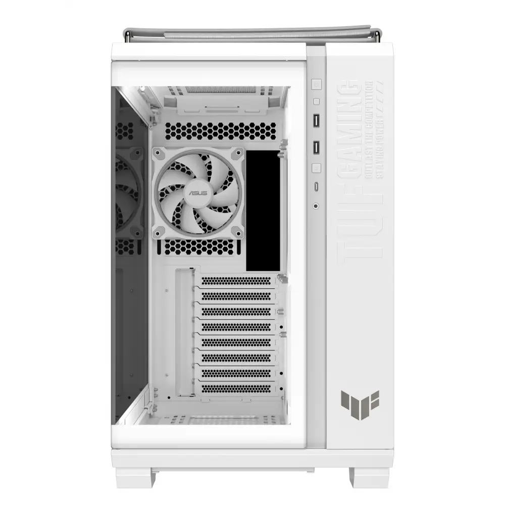 Кутия ASUS TUF Gaming GT502 Horizon ARGB White Edition - 90DC0093-B19010