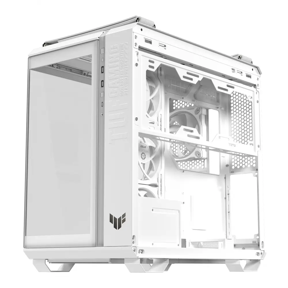 Кутия ASUS TUF Gaming GT502 Horizon ARGB White Edition - 90DC0093-B19010