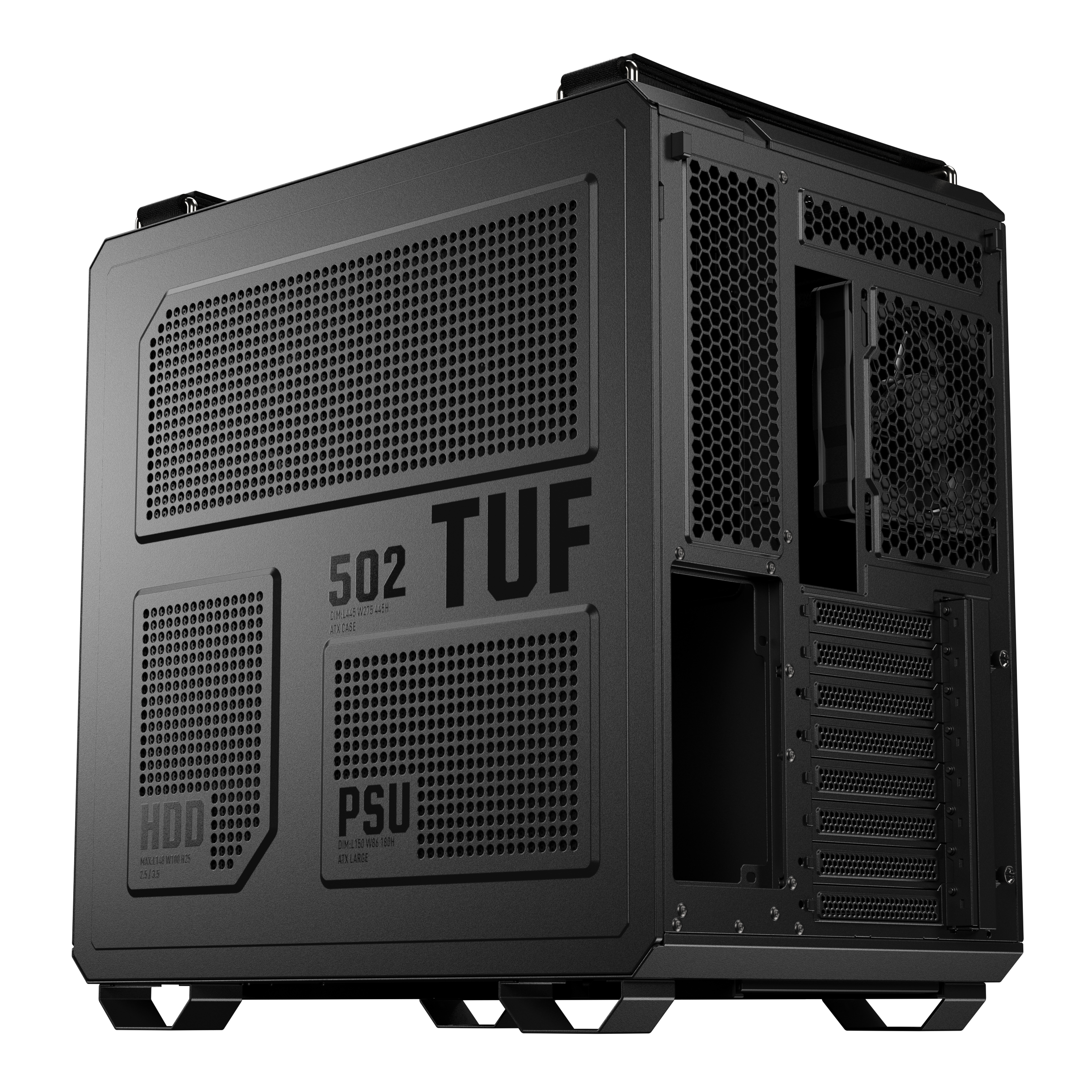 Кутия ASUS TUF Gaming GT502 Horizon ARGB Black Edition - 90DC0090-B19020