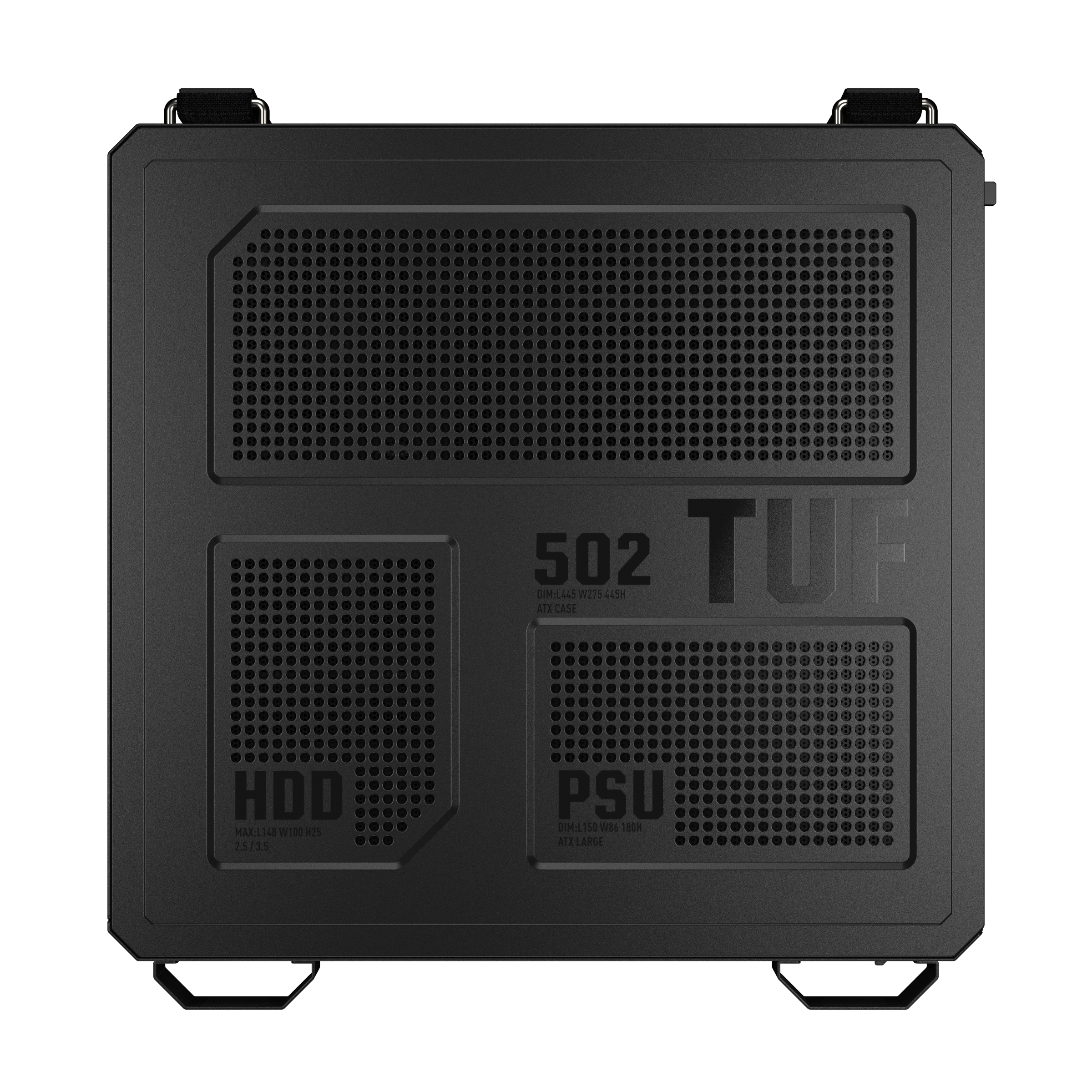 Кутия ASUS TUF Gaming GT502 Horizon ARGB Black Edition - 90DC0090-B19020