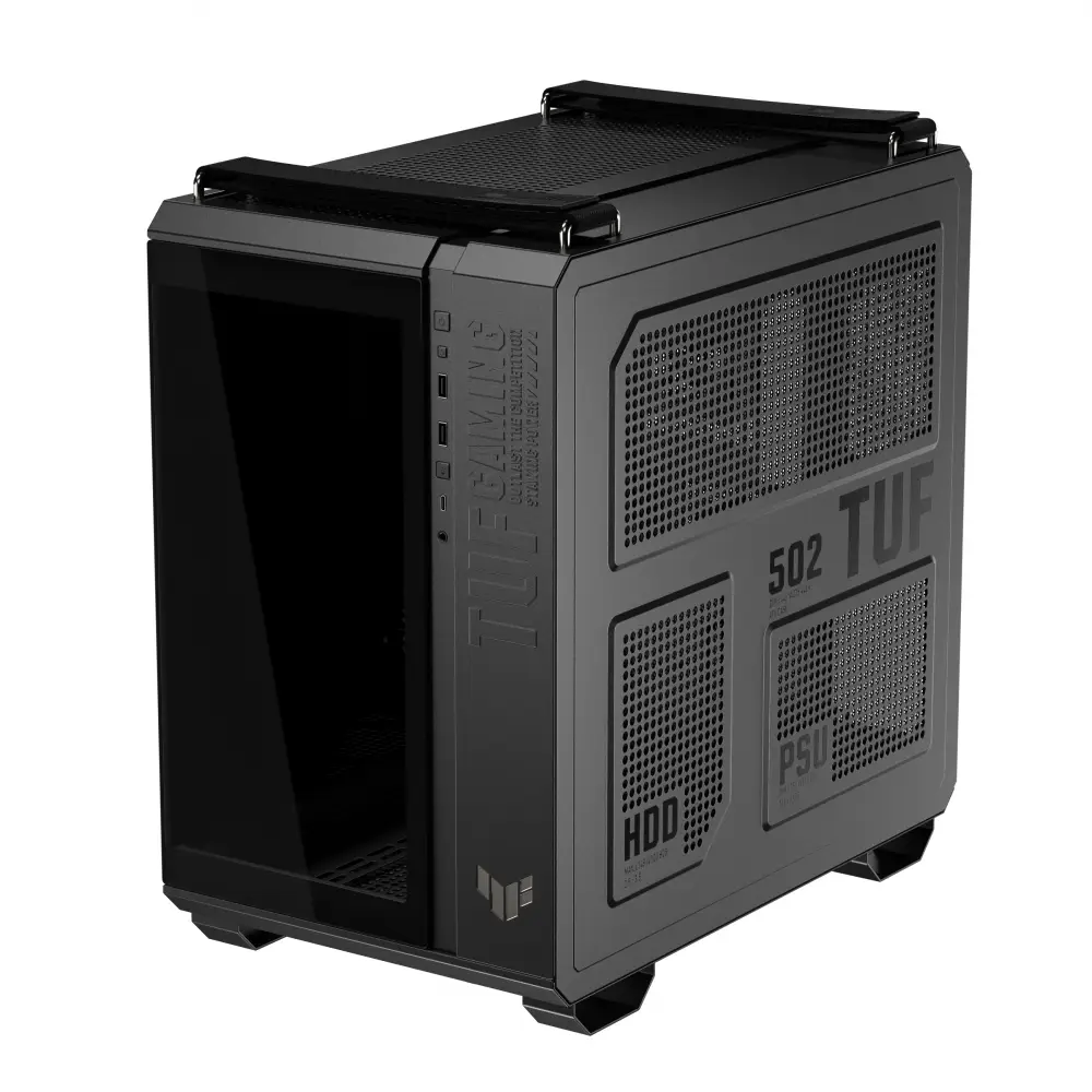 Кутия ASUS TUF Gaming GT502 Horizon ARGB Black Edition - 90DC0090-B19020