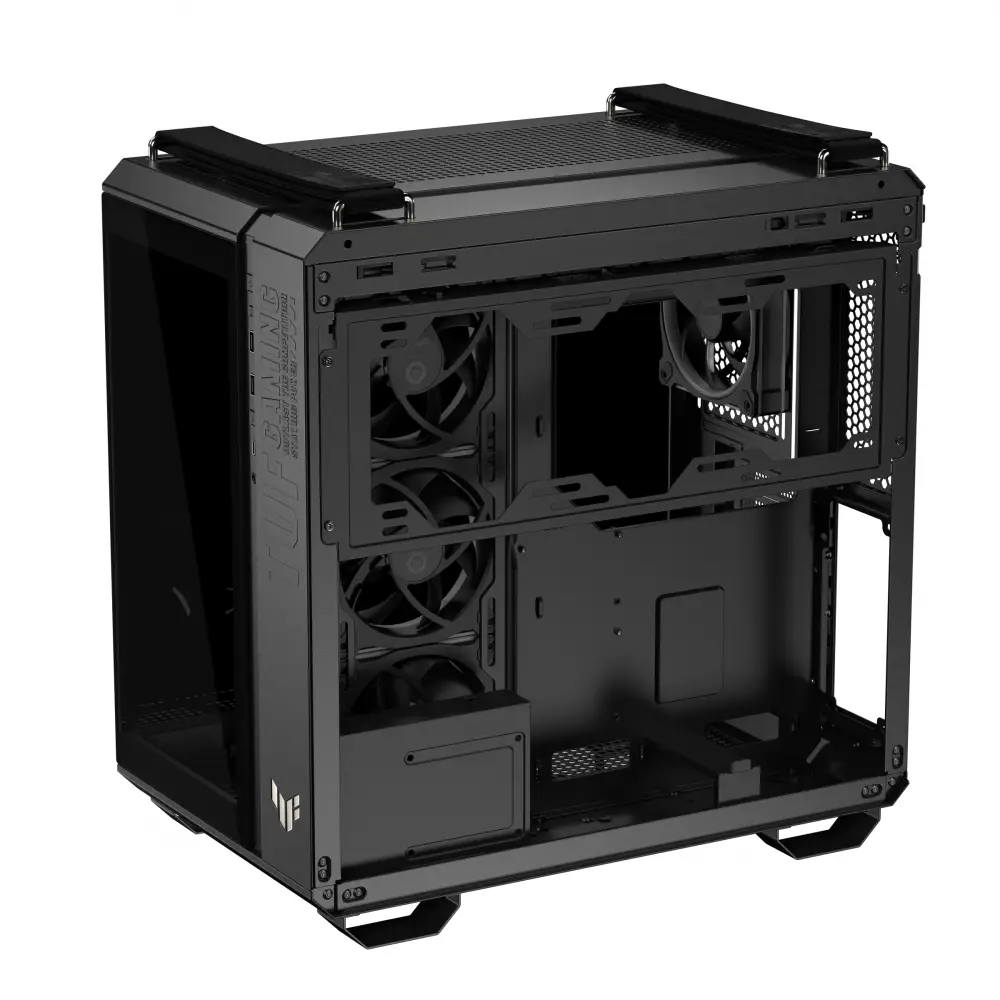 Кутия ASUS TUF Gaming GT502 Horizon ARGB Black Edition - 90DC0090-B19020
