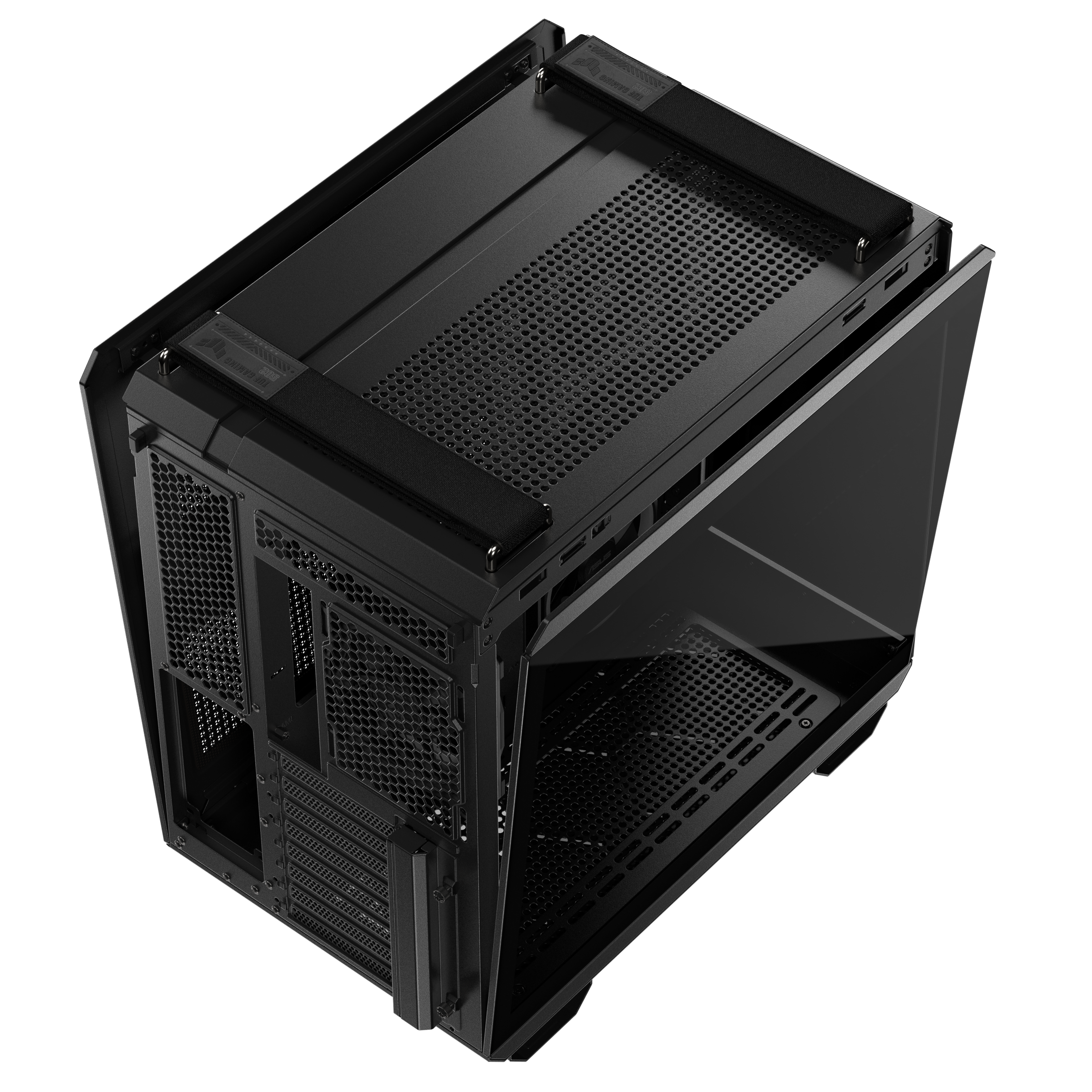 Кутия ASUS TUF Gaming GT502 Horizon ARGB Black Edition - 90DC0090-B19020