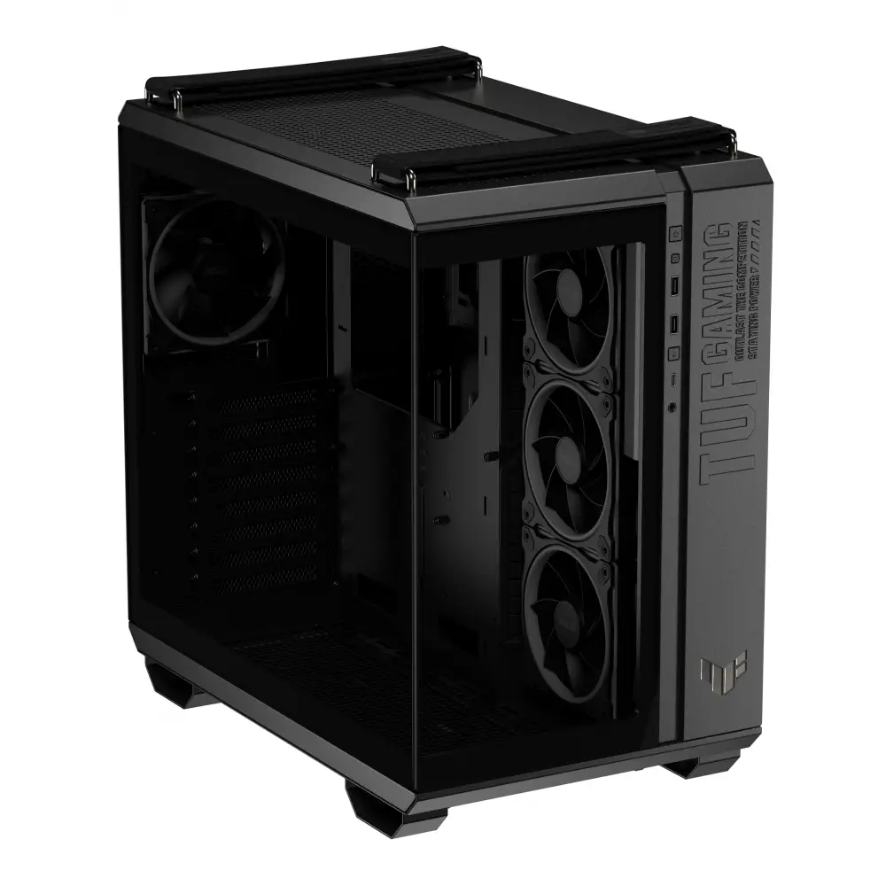 Кутия ASUS TUF Gaming GT502 Horizon ARGB Black Edition - 90DC0090-B19020