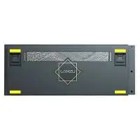 Геймърска механична клавиатура Lamzu JET 75 - 8K, Magnetic Gateron Jade Switches - Black/Yellow