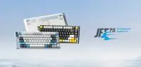 Геймърска механична клавиатура Lamzu JET 75 - 8K, Magnetic Gateron Jade Switches - Black/Yellow