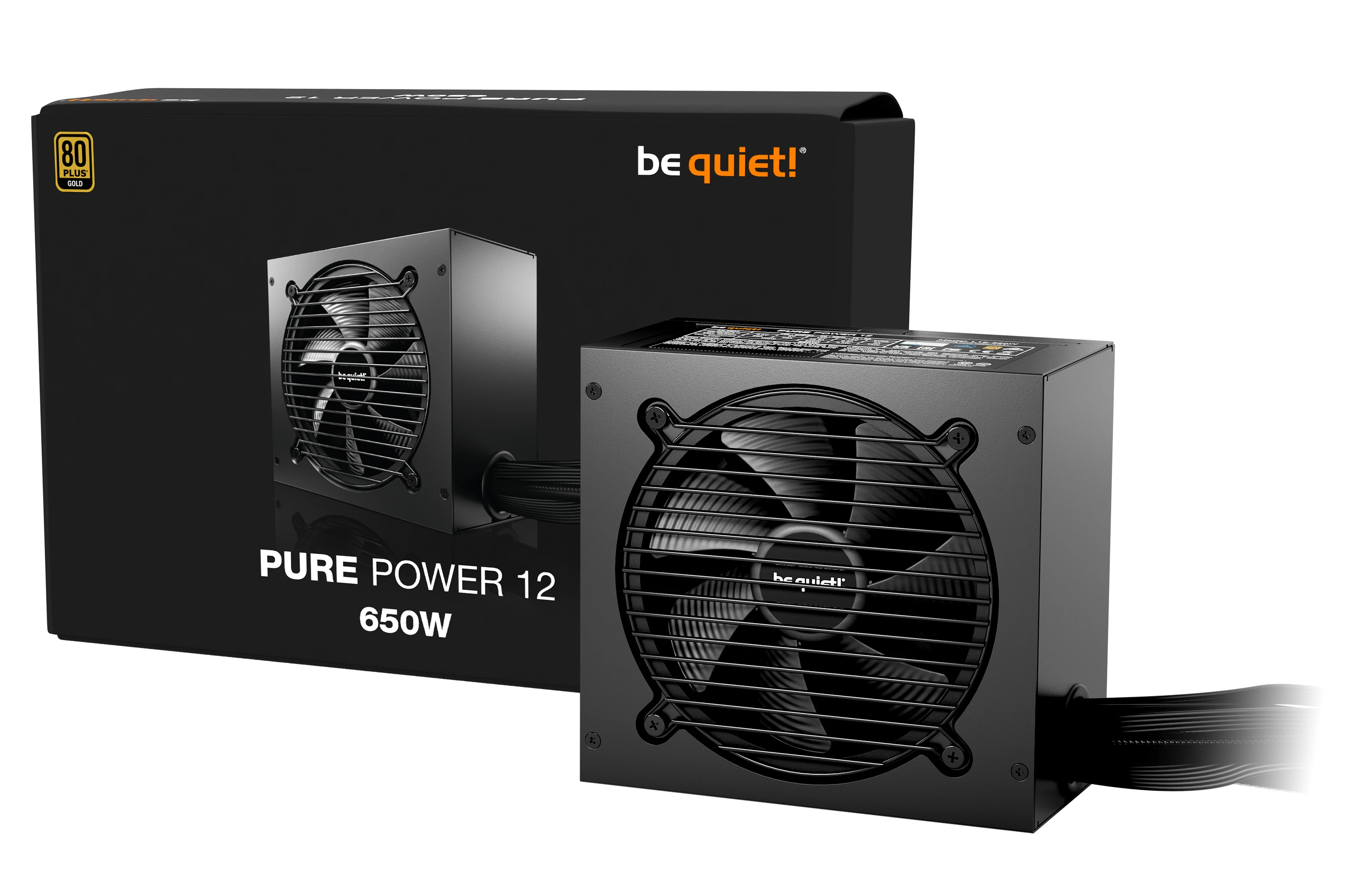 Τροφοδοτικό be quiet! PURE POWER 12 650W 80 Plus Gold ATX 3.1 PSU - BP002EU
