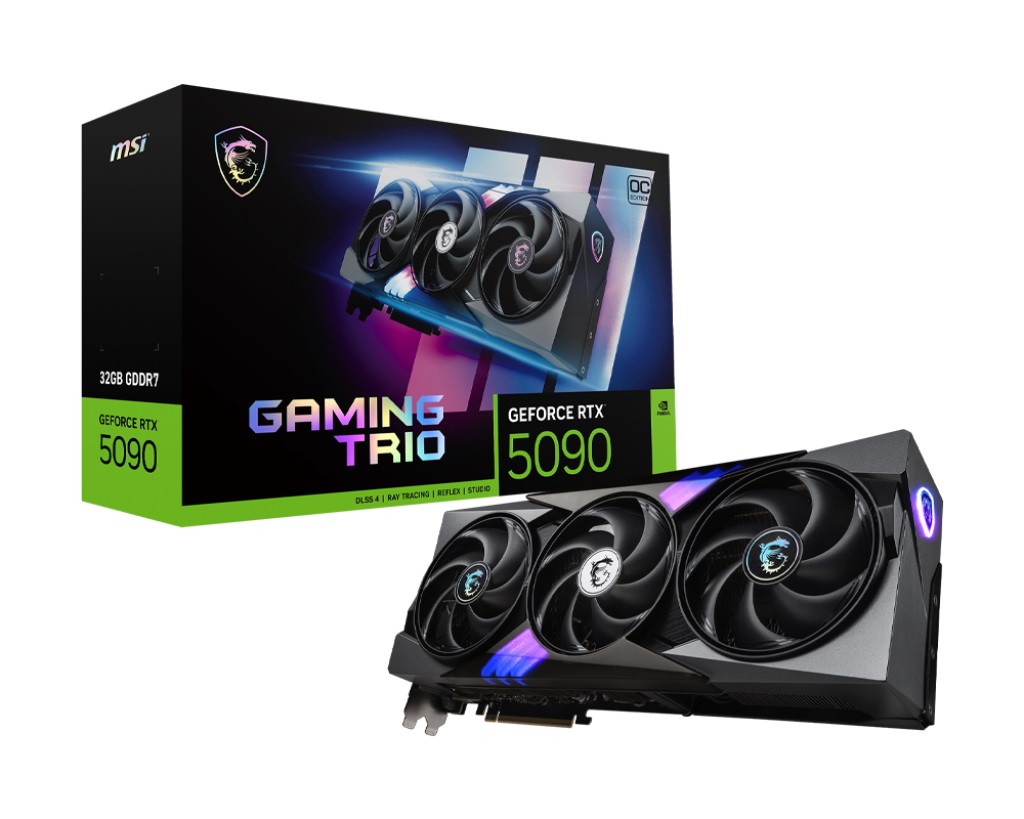 Видео карта MSI GeForce RTX 5090 32G GAMING TRIO OC - 912-V530-014