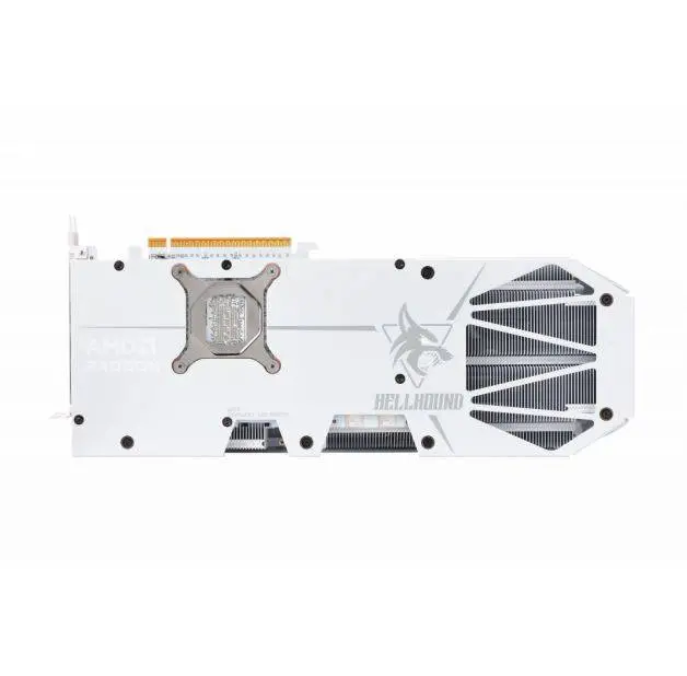 Видео карта PowerColor Radeon RX 9070 XT Hellhound White 16GB GDDR6