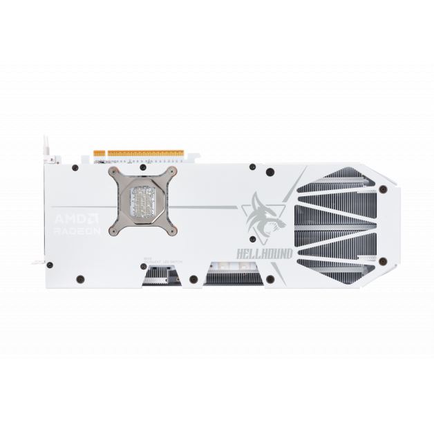 Видео карта PowerColor Radeon RX 9070 XT Hellhound White 16GB GDDR6