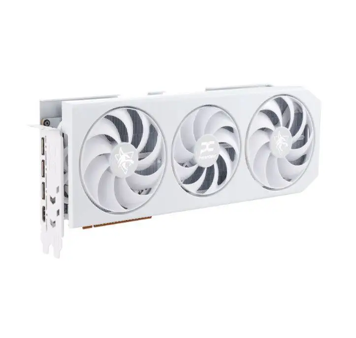Видео карта PowerColor Radeon RX 9070 XT Hellhound White 16GB GDDR6