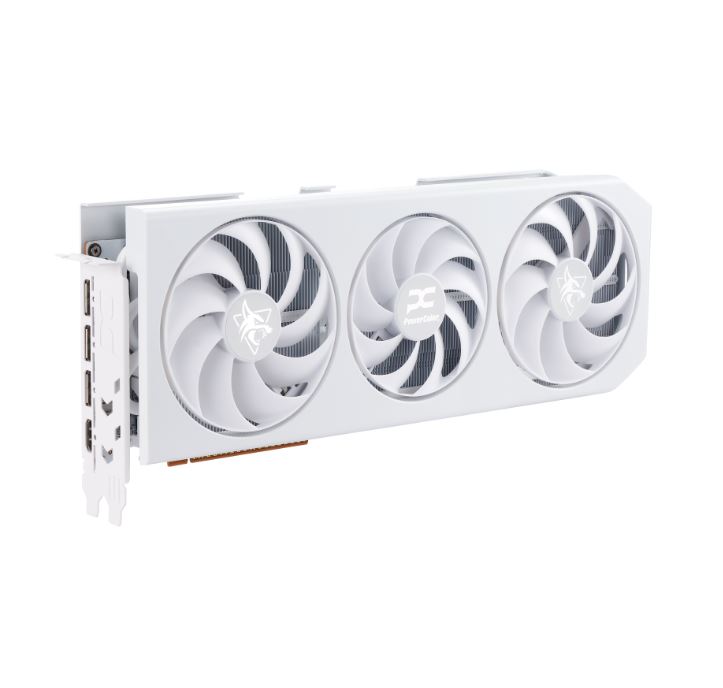 Видео карта PowerColor Radeon RX 9070 XT Hellhound White 16GB GDDR6