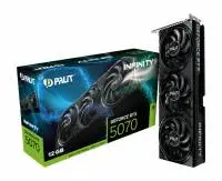 Видео карта Palit GeForce RTX 5070 Infinity 3 12GB - NE75070019K9-GB2050S