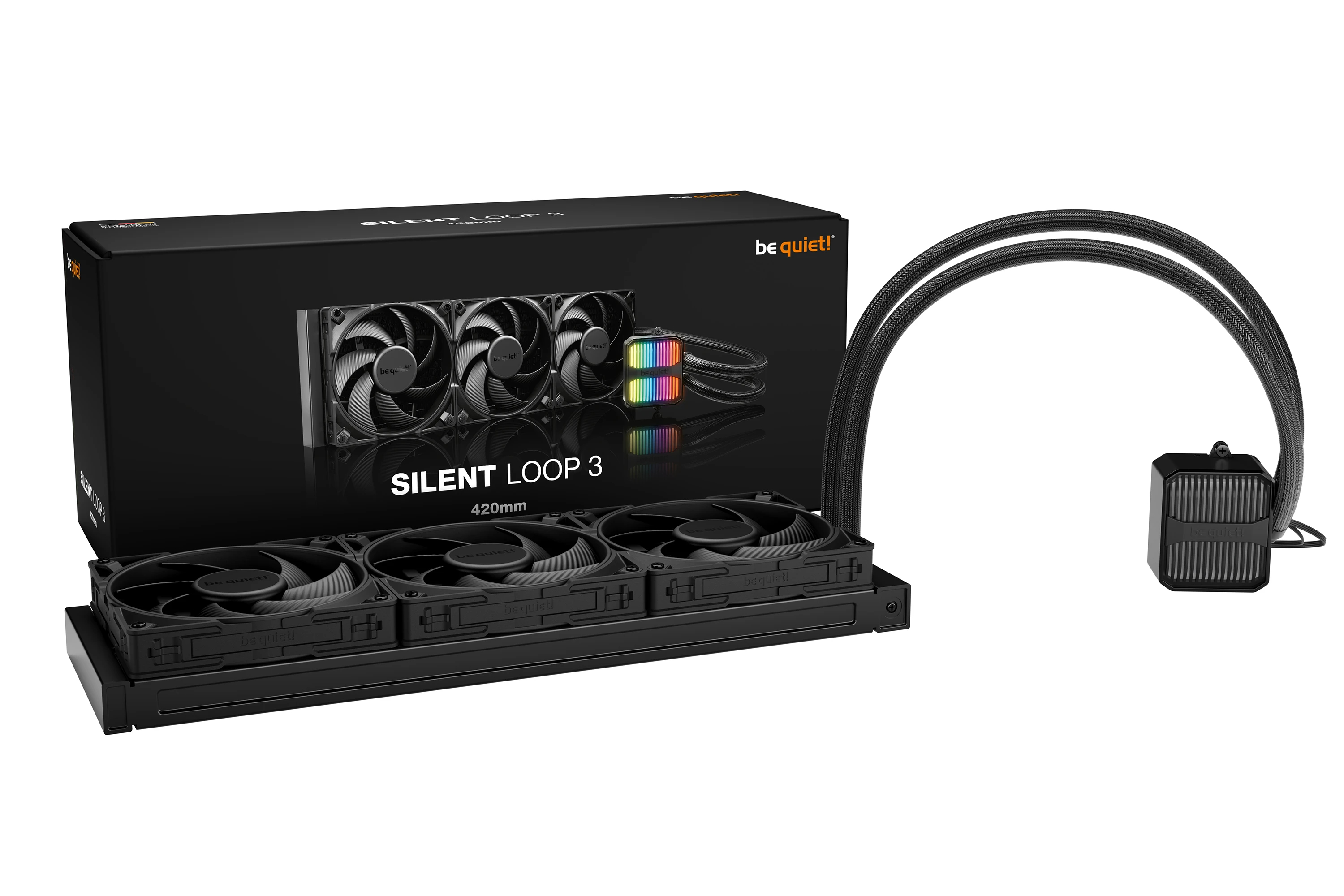 Водяное охлаждение be quiet! SILENT LOOP 3 420mm Water Cooling - BW026