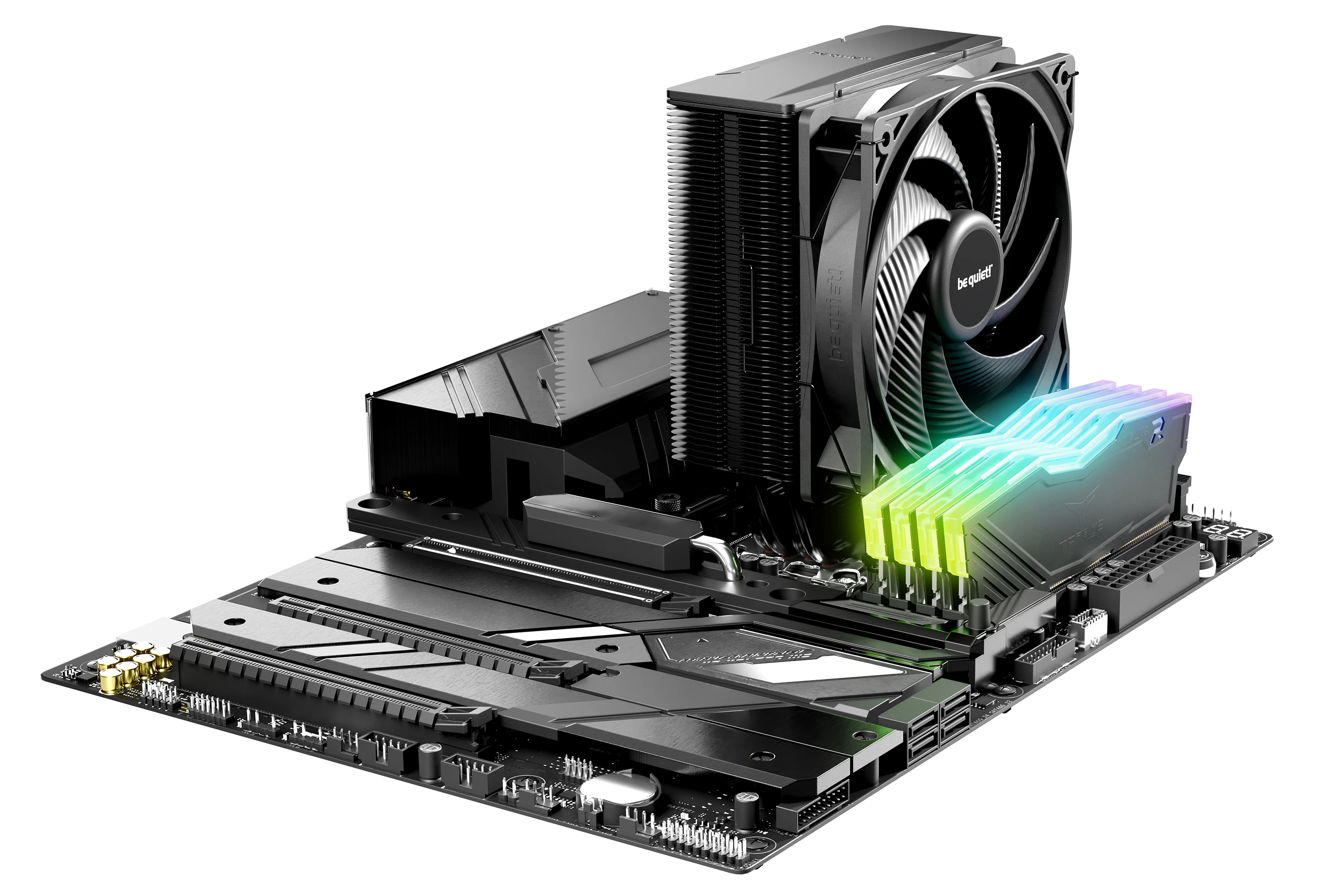 Охладител за процесор be quiet! Pure Rock 3 Black CPU Cooler - BK039 