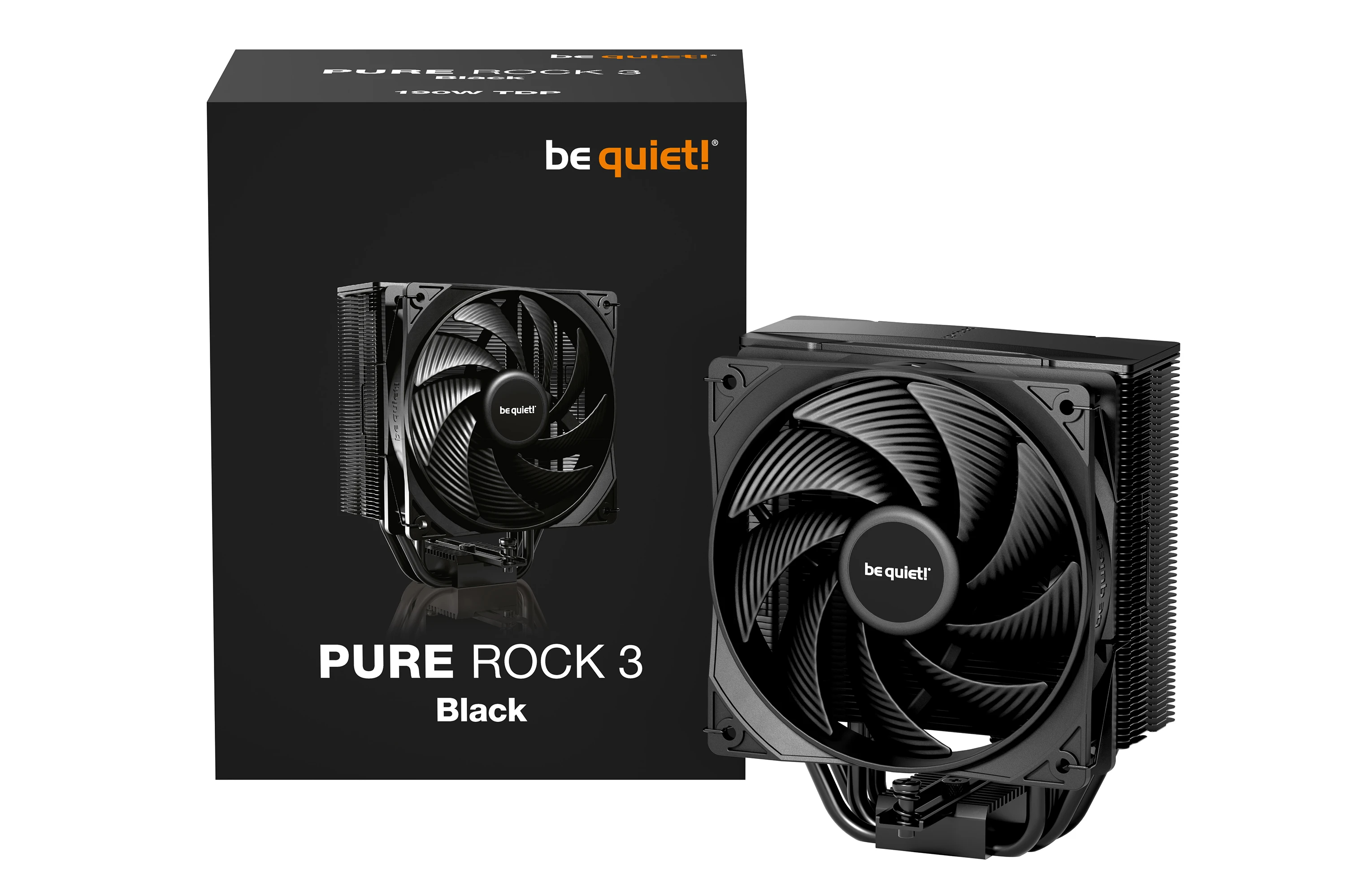 Охладител за процесор be quiet! Pure Rock 3 Black CPU Cooler - BK039 