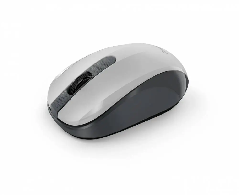 Genius безжина безшумна мишка Wireless Silent Mouse - NX-8008S White+Gray - Silent, 2.4GHz