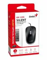 Genius безшумна мишка Silent Mouse DX-125S Black+Grey - SILENT, USB
