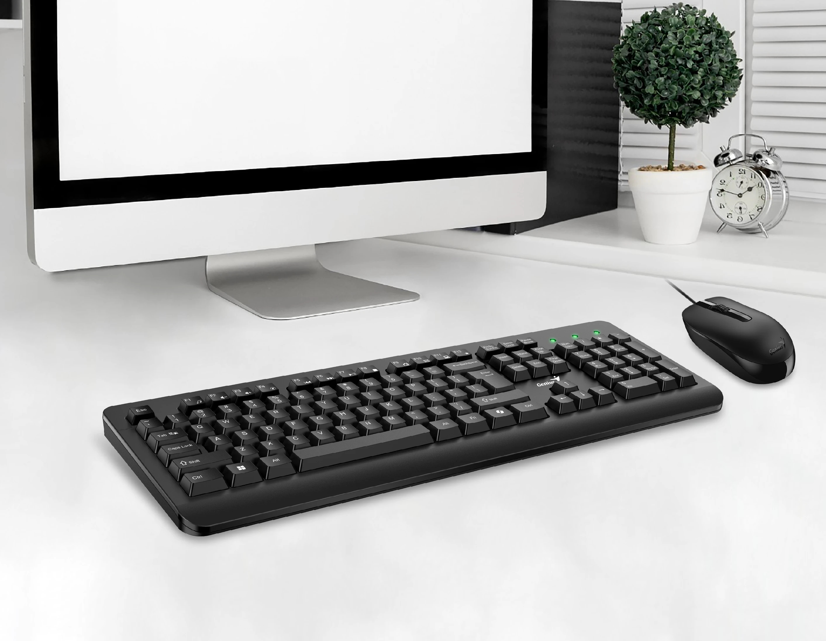 Genius клавиатура и мишка Keyboard and Mouse - KM-160 Black - AI, BG, USB