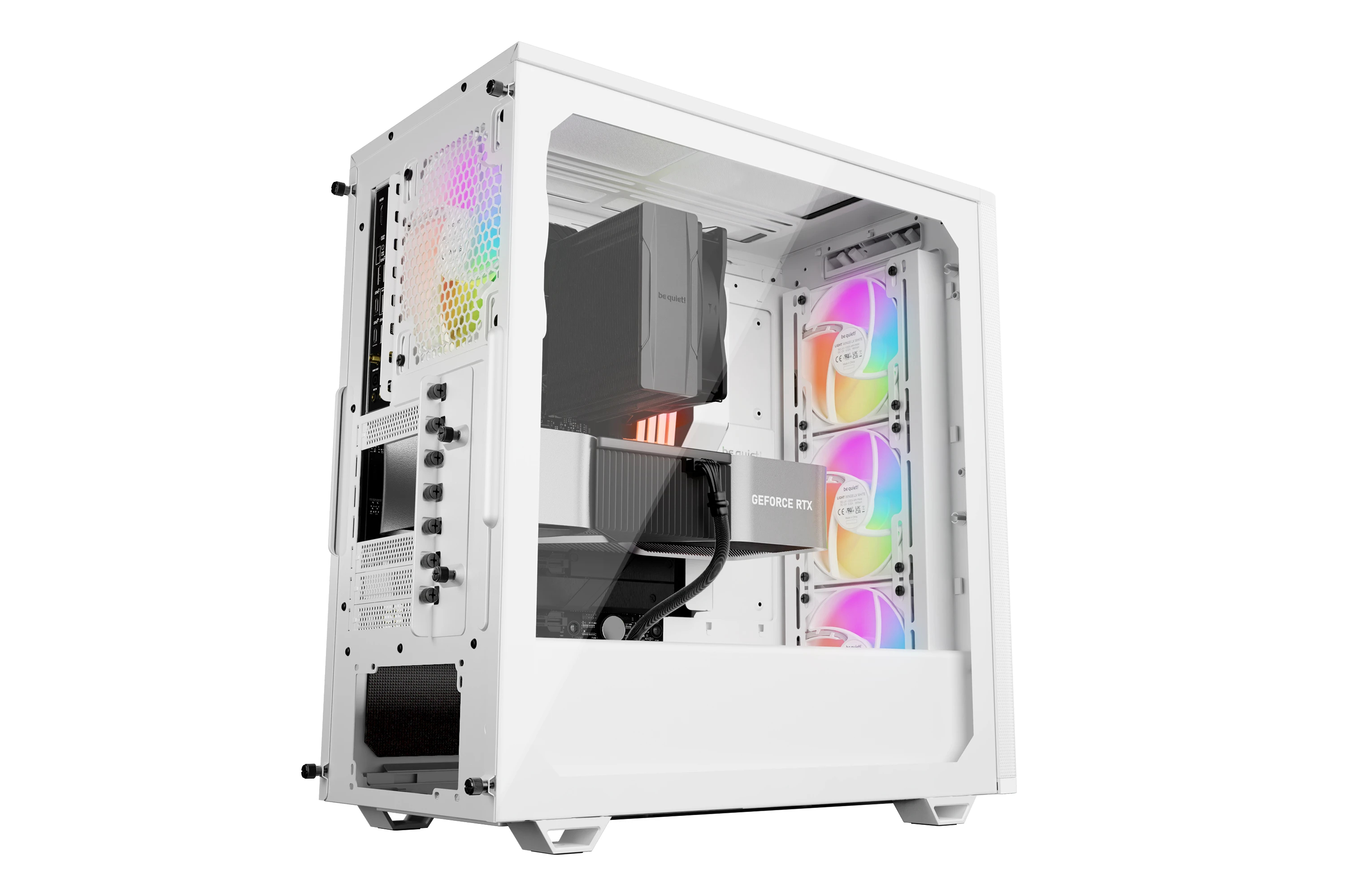 Кутия be quiet! Pure Base 501 LX White Case ATX - BGW79