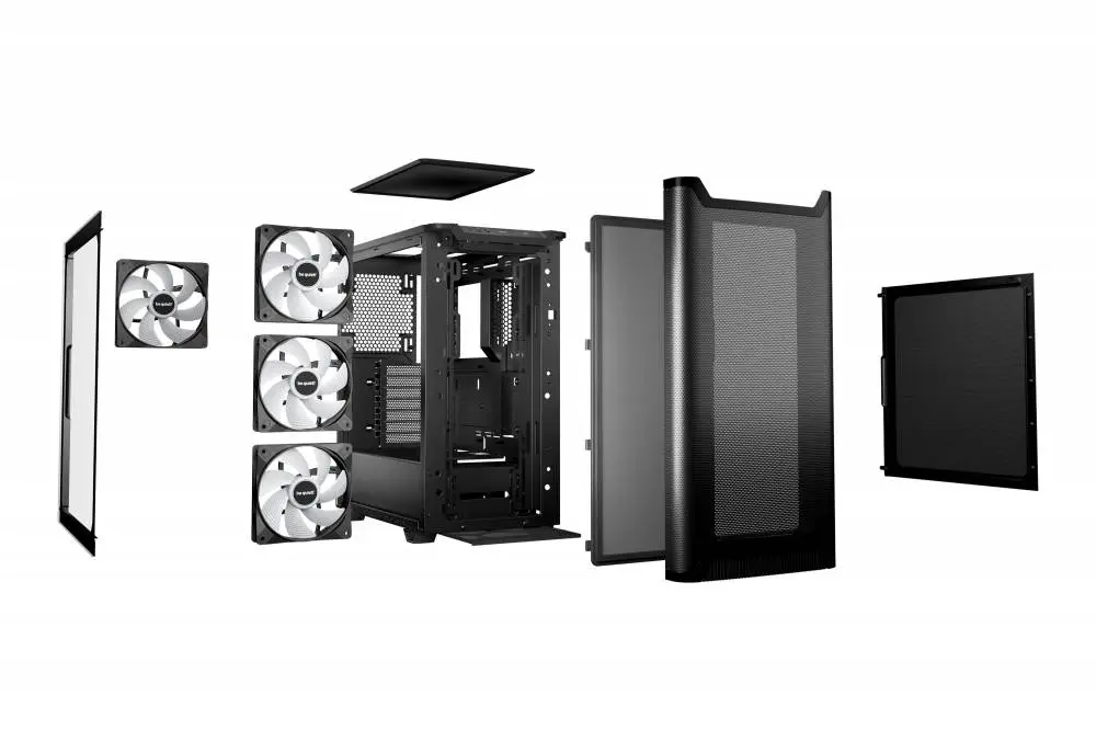 Кутия be quiet! Pure Base 501 LX Black Case ATX - BGW78