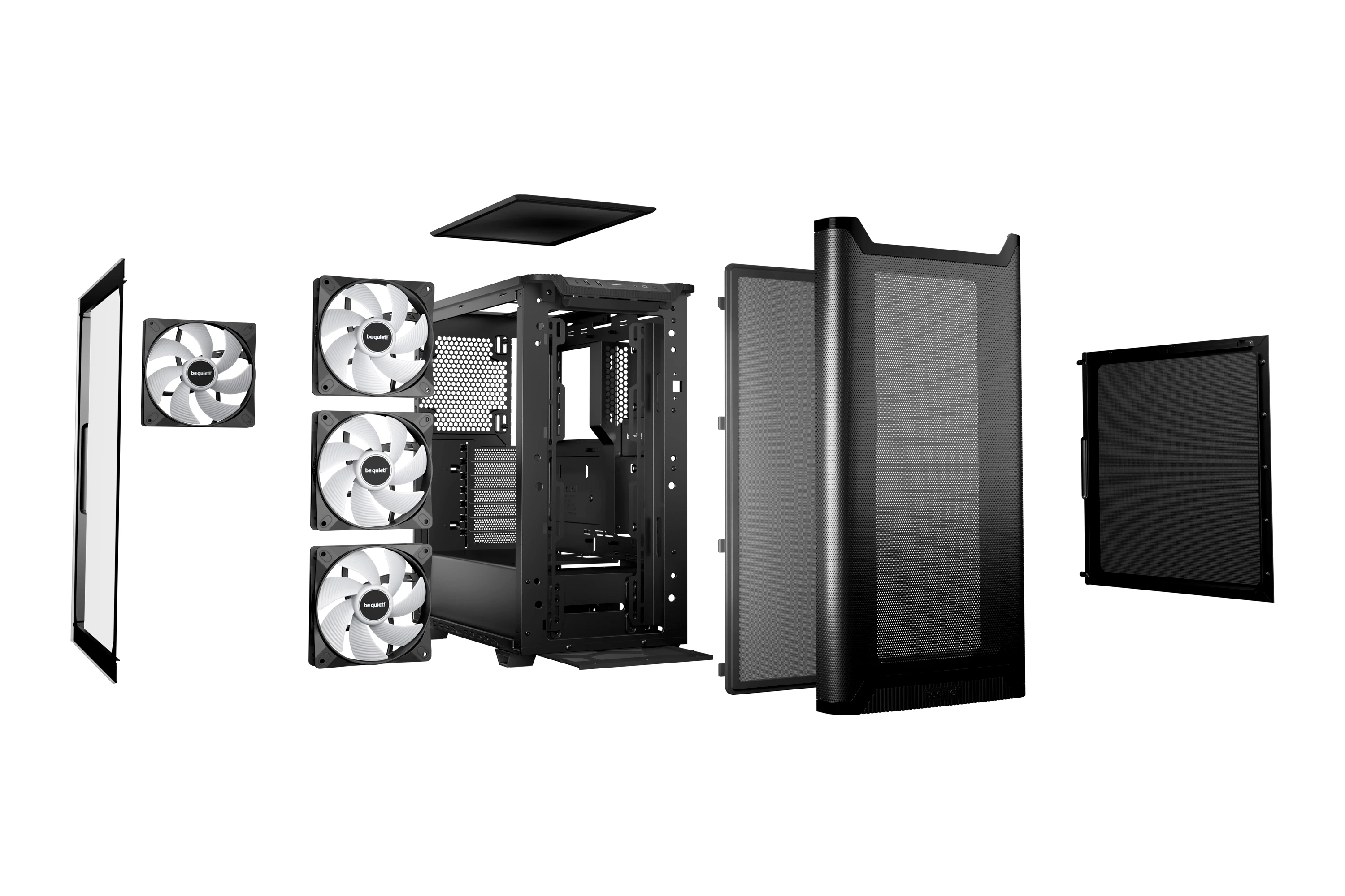 Кутия be quiet! Pure Base 501 LX Black Case ATX - BGW78