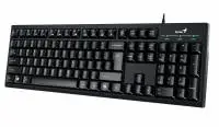 Genius клавиатура кирилизирана Smart Keyboard KB-100 Black - AI, BG Layout, USB
