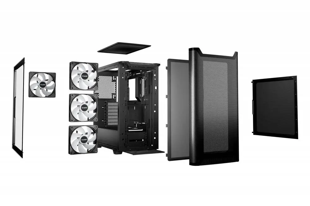Кутия be quiet! Pure Base 501 DX Black Case ATX - BGW76